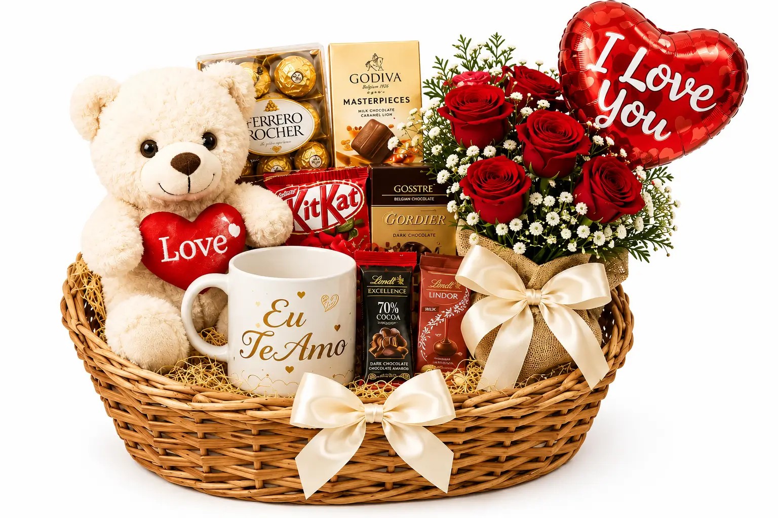 Cesta I Love You Deluxe