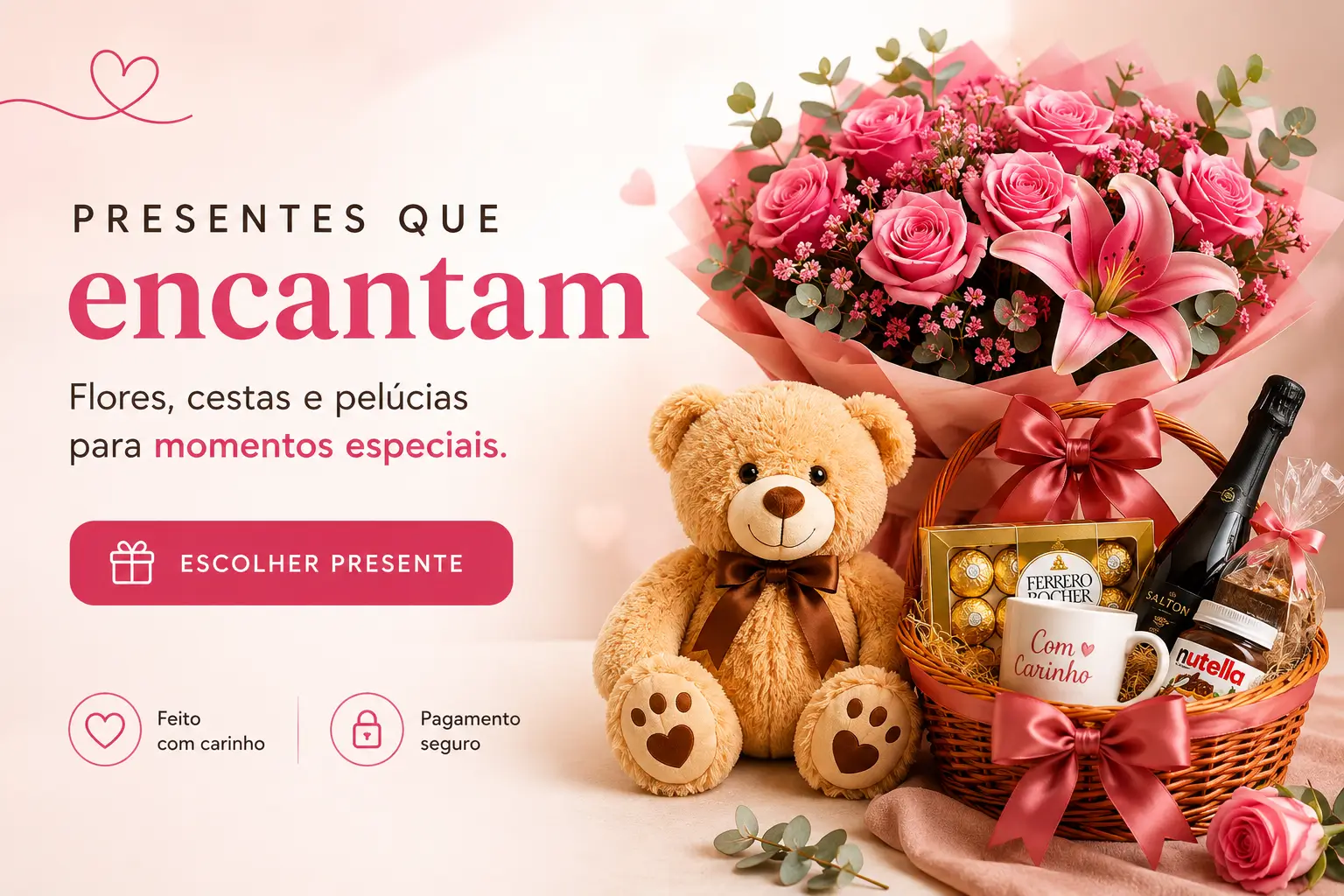 Presentes que encantam e criam memórias